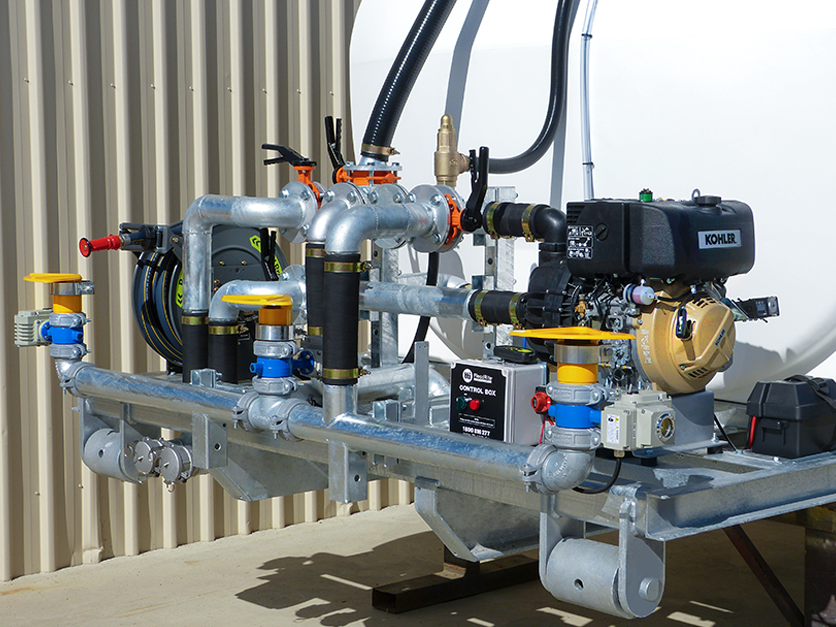 10,000L Hooklift Water Cart
