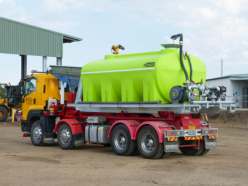 10,000L Hooklift Water Cart