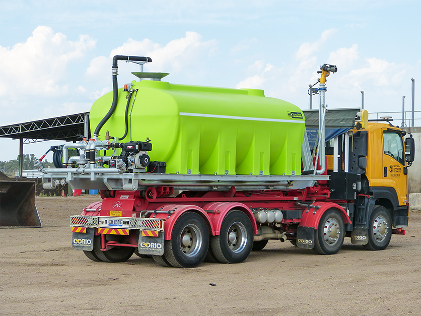 10,000L Hooklift Water Cart