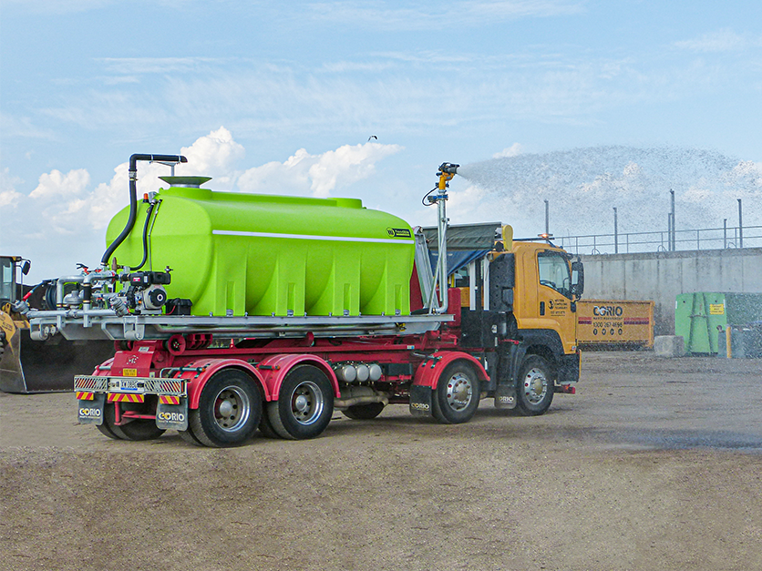 10,000L Hooklift Water Cart